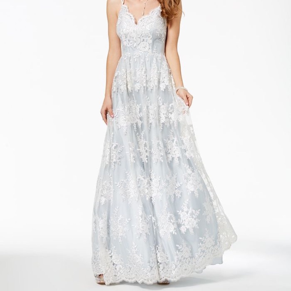 Say Yes to the Prom light blue gown